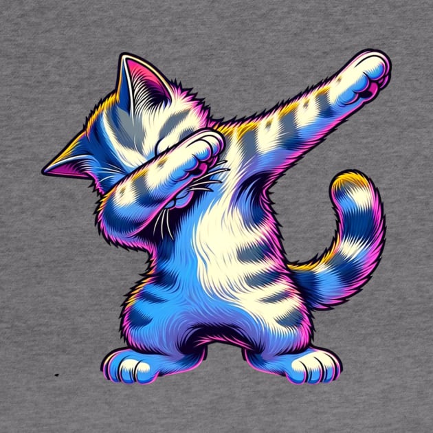 Cute Dabbing Cat by Buckeyes0818